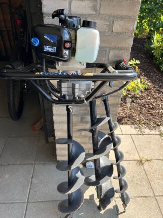 Motoriseret pælebor