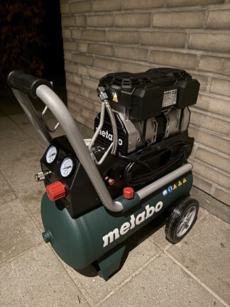 Lydsvag Metabo kompressor