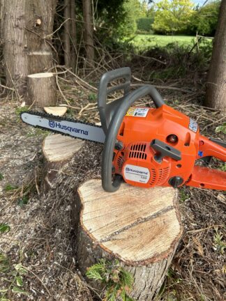 Husqvarna Kædesav på træstub