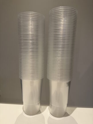 Slushiceglas på bord