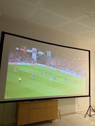 Projektorlærred 150 tommer